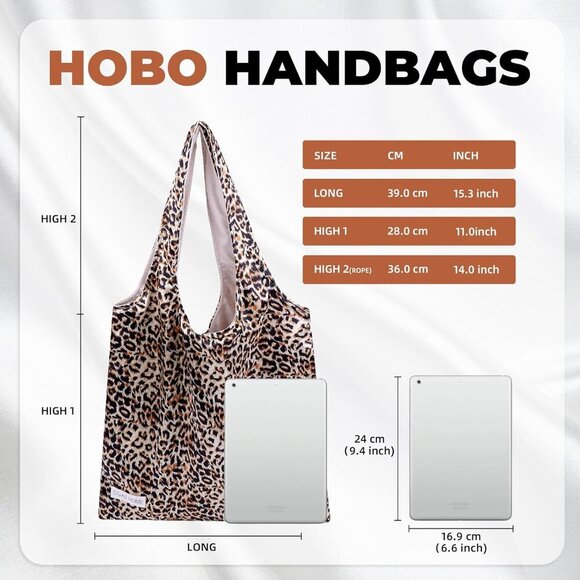 Women’s Silk Shoulder Bag Large Zipper Hobo Tote with Unique Material - Picture 6 of 6